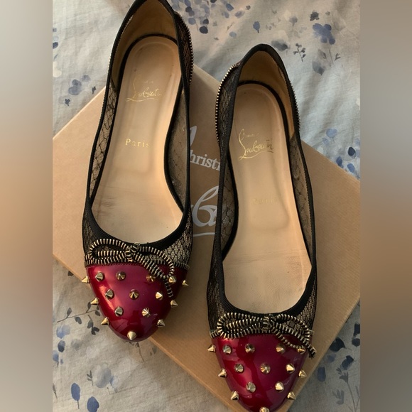 Coveted Rare Louboutin Flats! - Picture 1 of 4